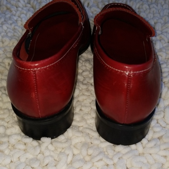 Ann Taylor loft red leather - Picture 4 of 7